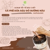 Tẩy Tế Bào Chết Cafe Dừa Đậu Đỏ Đường Nâu Hapuganic