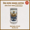 Ống hương men rạn nổi [GỐM SỨ BÁT TRÀNG]