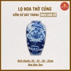 Lọ hoa lộc bình men lam cổ [GỐM SỨ BÁT TRÀNG]