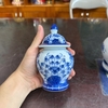 Choé thờ men lam vẽ sen [GỐM SỨ BÁT TRÀNG]