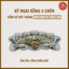 Kỷ ngai men rạn nổi Vẽ Vàng 24K [GỐM SỨ BÁT TRÀNG]