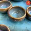 Bộ ấm chén hỏa biến xanh ngọc