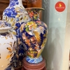 Bình hút lộc dáng Minh Long H62 vẽ vàng kim