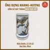 Ống hương men rạn nổi [GỐM SỨ BÁT TRÀNG]