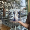 Bát hương rồng men lam cổ vẽ vàng [GỐM SỨ BÁT TRÀNG]