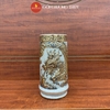 Ống hương men rạn nổi Vẽ Vàng 24K [GỐM SỨ BÁT TRÀNG]