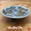 Mâm bồng men rạn đắp nổi phi 37