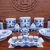 Bát hương rồng men lam cổ [GỐM SỨ BÁT TRÀNG]