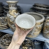 Bát thờ men rạn nổi thủ công vẽ Vàng 24K [GỐM SỨ BÁT TRÀNG]