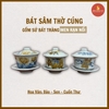 Bát nước (Bát Sâm) men rạn nổi [GỐM SỨ BÁT TRÀNG]
