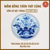 Mâm bồng sen men lam cổ [GỐM SỨ BÁT TRÀNG]