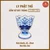 Ly Phật Thủ men lam cổ [GỐM SỨ BÁT TRÀNG]