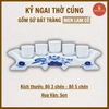 Kỷ ngai chén men lam cổ [GỐM SỨ BÁT TRÀNG]