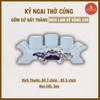 Kỷ ngai men lam cổ vẽ vàng [GỐM SỨ BÁT TRÀNG]