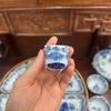 Kỷ ngai chén men lam cổ [GỐM SỨ BÁT TRÀNG]