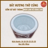 Bát hương rồng men lam cổ vẽ vàng [GỐM SỨ BÁT TRÀNG]