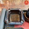 Bộ ấm chén men hỏa biến xanh rêu