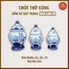 Choé thờ gạo muối men lam cổ [GỐM SỨ BÁT TRÀNG]