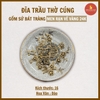Đĩa trầu men rạn nổi Vẽ Vàng 24K [16cm] [GỐM SỨ BÁT TRÀNG]
