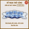 Kỷ ngai chén men lam cổ [GỐM SỨ BÁT TRÀNG]