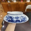 Mâm bồng sen men lam cổ [GỐM SỨ BÁT TRÀNG]