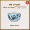 Bát thờ men rạn nổi thủ công vẽ Vàng 24K [GỐM SỨ BÁT TRÀNG]