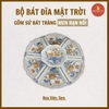 Bộ mặt trời men rạn nổi [GỐM SỨ BÁT TRÀNG]