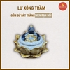 Bộ xông trầm men rạn nổi [GỐM SỨ BÁT TRÀNG]