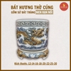 Bát hương men rạn nổi Bát Tràng [GỐM SỨ BÁT TRÀNG]
