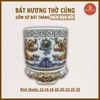 Bát hương men rạn nổi Bát Tràng [GỐM SỨ BÁT TRÀNG]