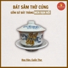 Bát nước (Bát Sâm) men rạn nổi [GỐM SỨ BÁT TRÀNG]