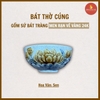 Bát thờ men rạn nổi thủ công [GỐM SỨ BÁT TRÀNG]
