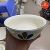 Bát tô loe men kem vẽ ngò gai xanh
