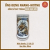 Ống hương men rạn nổi [GỐM SỨ BÁT TRÀNG]