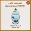 Choé thờ gạo muối men lam cổ [GỐM SỨ BÁT TRÀNG]