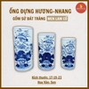 Ống hương sen men lam cổ [GỐM SỨ BÁT TRÀNG]