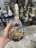 Nậm thờ men rạn nổi Bát Tràng Vẽ Vàng 24K [GỐM SỨ BÁT TRÀNG]