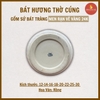 Bát hương men rạn nổi Bát Tràng vẽ Vàng 24K [GỐM SỨ BÁT TRÀNG]