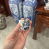 Kỷ ngai men lam cổ vẽ vàng [GỐM SỨ BÁT TRÀNG]