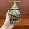 Choé thờ men rạn nổi Bát Tràng Vẽ Vàng 24K [GỐM SỨ BÁT TRÀNG]