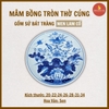 Mâm bồng sen men lam cổ [GỐM SỨ BÁT TRÀNG]