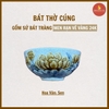 Bát thờ men rạn nổi thủ công [GỐM SỨ BÁT TRÀNG]