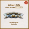 Kỷ ngai men rạn nổi [GỐM SỨ BÁT TRÀNG]