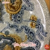Mâm bồng men rạn đắp nổi phi 32