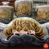 Kỷ ngai 5 chén vẽ sen