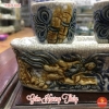 Kỷ ngang 3 chén vẽ rồng