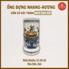 Ống hương men rạn nổi [GỐM SỨ BÁT TRÀNG]