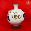 Bình hút lộc Sen chữ Lộc Vẽ Vàng 24K