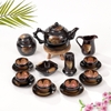 Bộ ấm chén phẩy dáng gốc cây