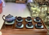 Bộ ấm chén men bảo bình
